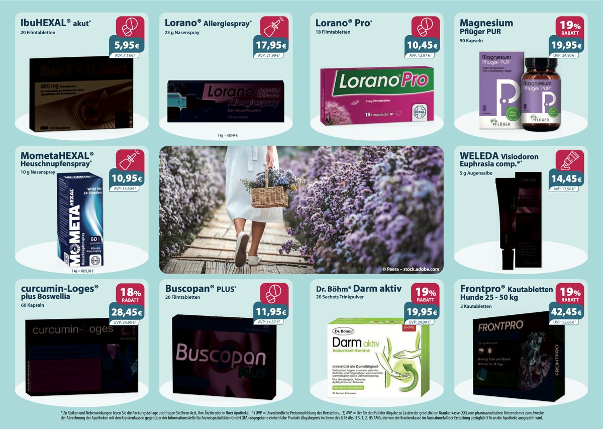 Unsere aktuellen Monatsangebote und Rabattcoupons